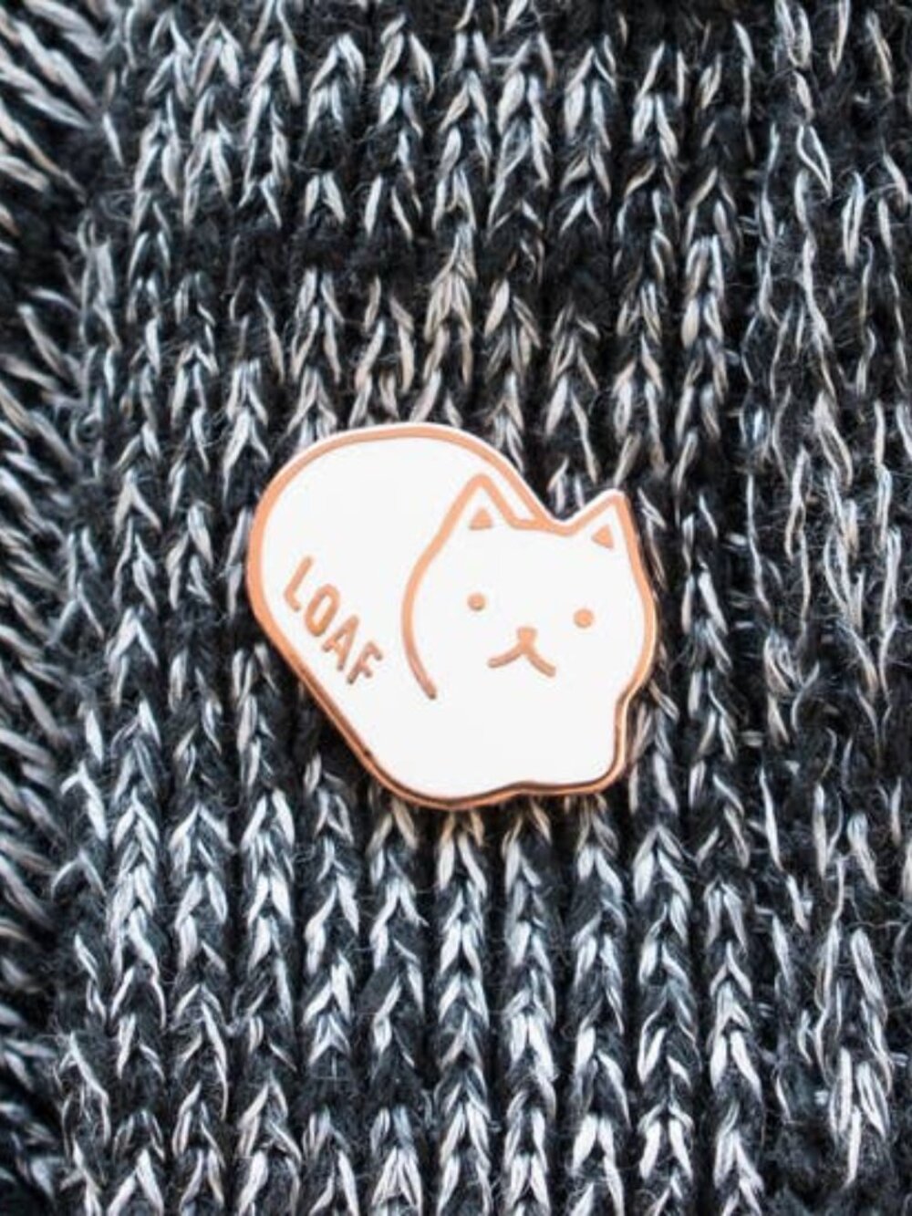 White loaf pin